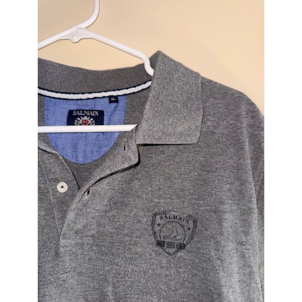 Balmain Short-Sleeve Men's Polo Shirt